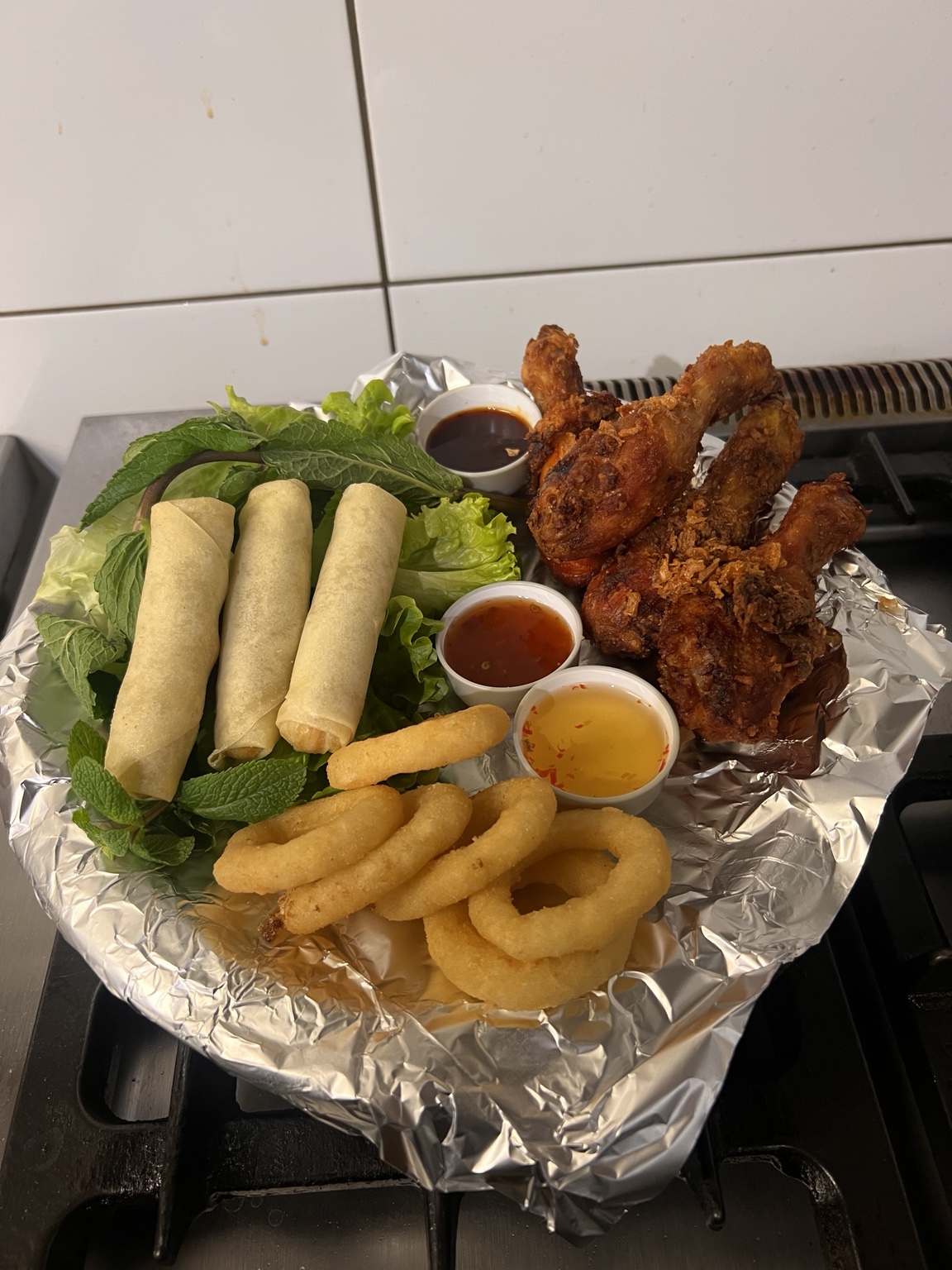 Plat servi au Monkey Bar