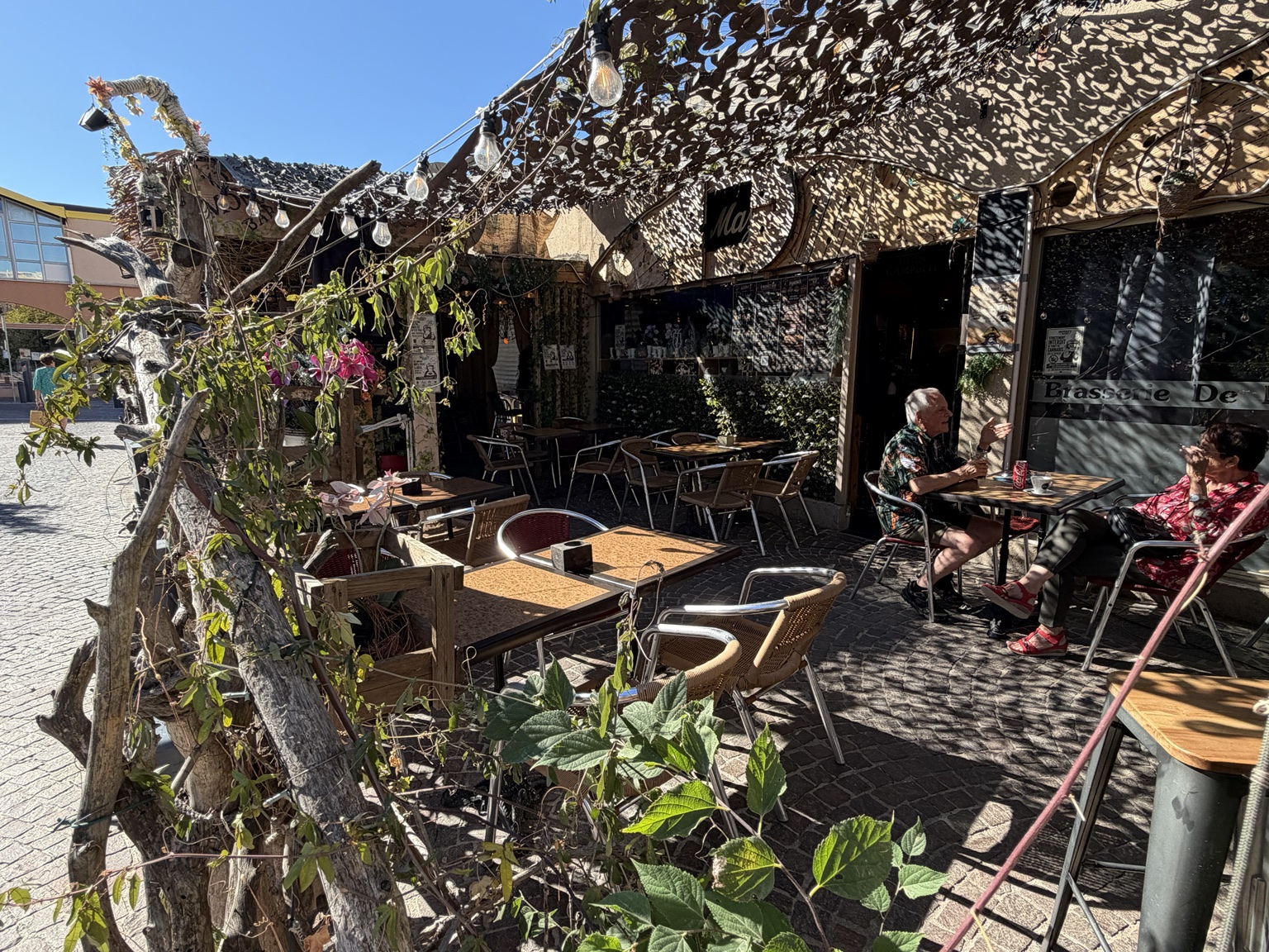 Terrasse du restaurant